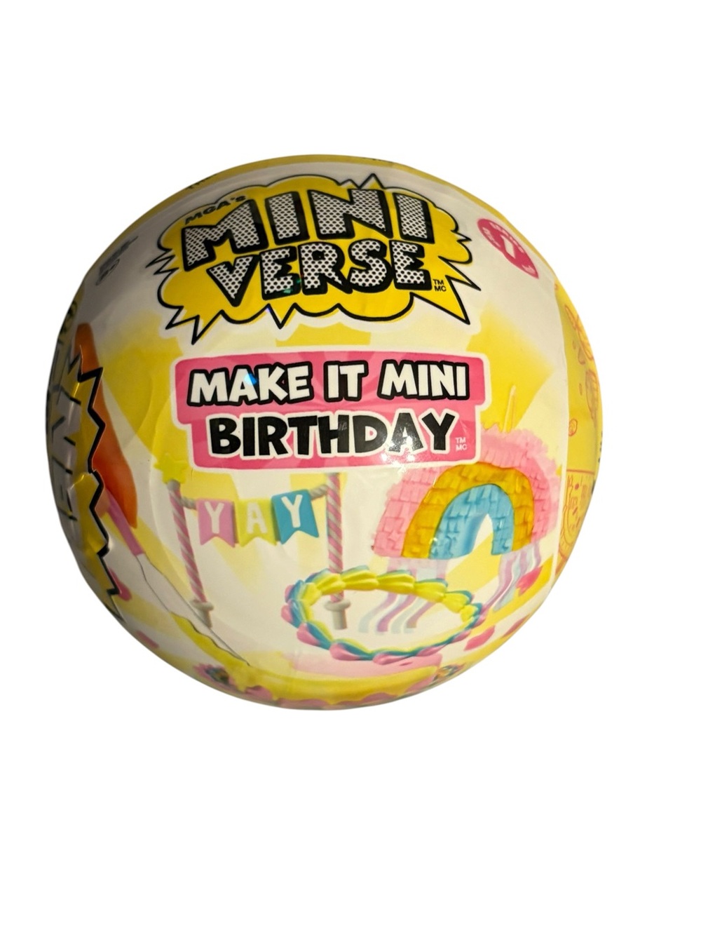 Make It Mini Birthday Kit - Yellow